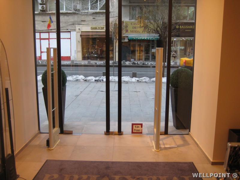 Lopásgátló kapu - áruvédelmi berendezés - referencia