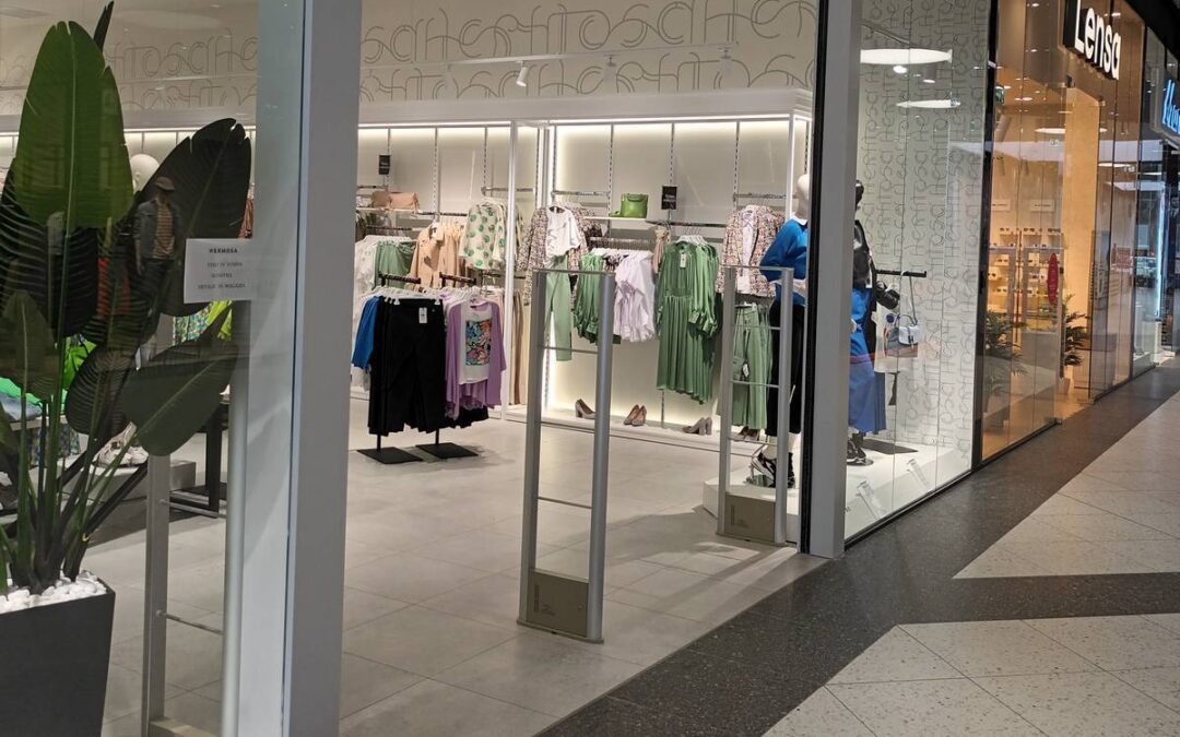 lopásgátló kapu - áruvédelmi berendezés - referencia